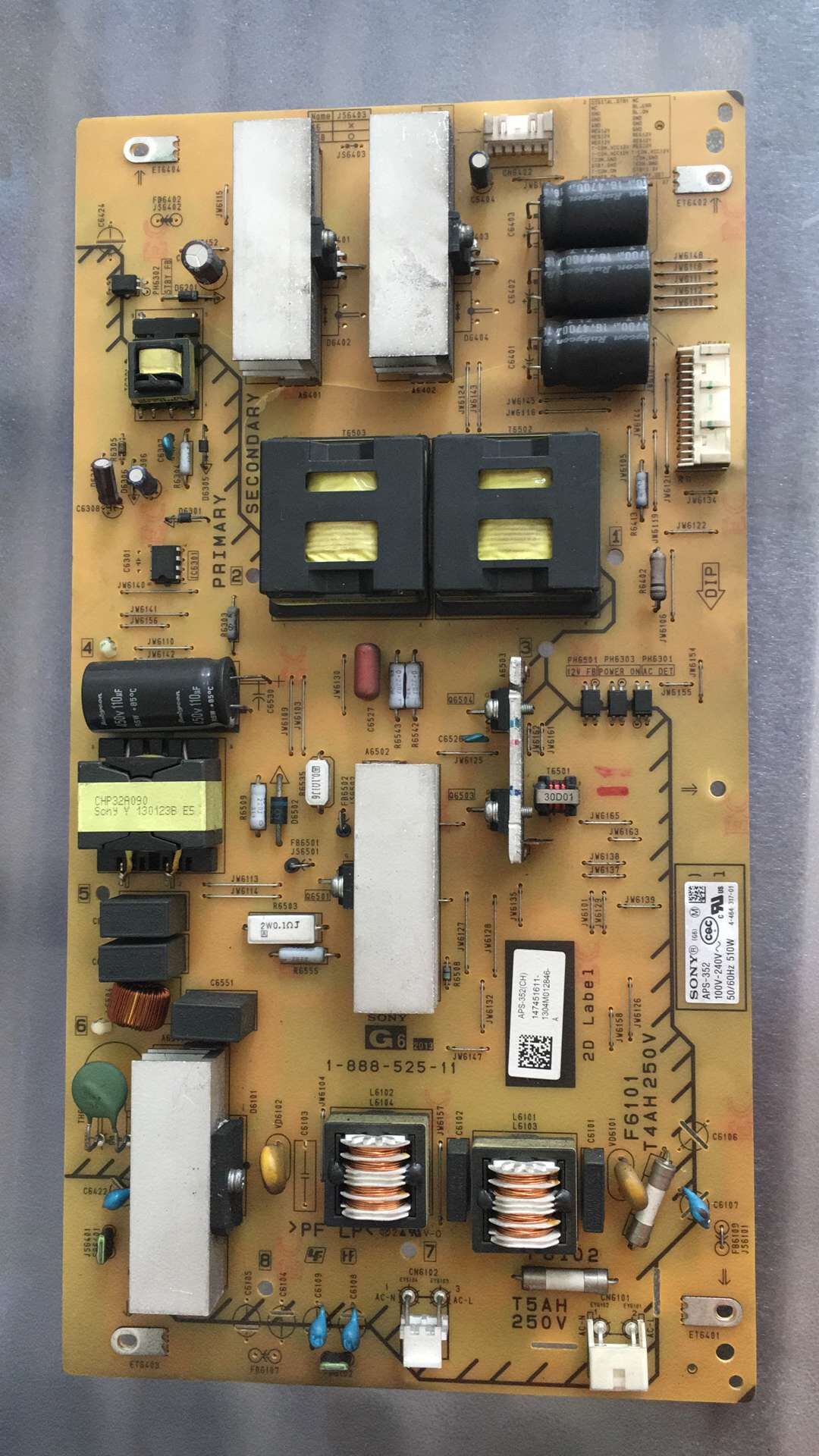 Sony 1-474-517-11 (APS-353 APS-353(CH)) Power Supply Unit